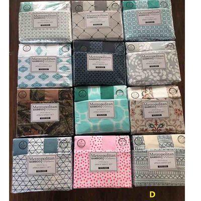 Goed 6pcs Microfiber bedden set 80gm 100% polyester voor geen vullen en verpakken