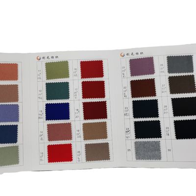 Gepersonaliseerde zachte wol 50% polyester 50% vachtstof voor de herfst-winter