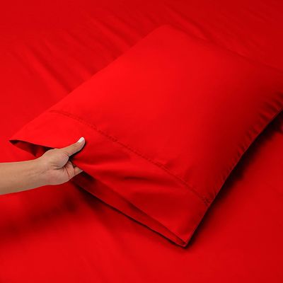Gepoetste microfiber bamboe 2200 serie 6pcs Stel nationale normen Kleurvastheid