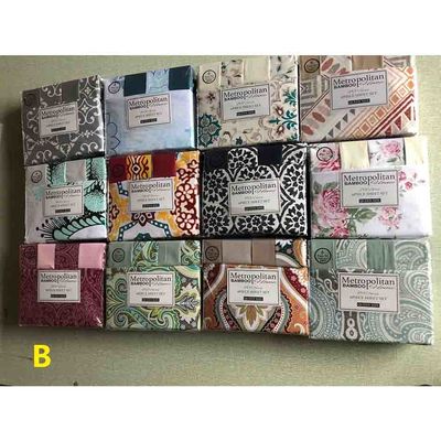 Goed 6pcs Microfiber bedden set 80gm 100% polyester voor geen vullen en verpakken