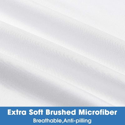 All-Season Flat Bed Sheet Egyptisch Luxe Geborduurd Bed Sheet Set met Prachtige touw Borduurwerk 4 Piece Set