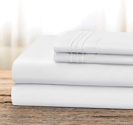 Super Soft 200TC Microfiber Borduurplaten Set voor diepe zakken en vervaagingsbestand