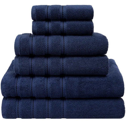 Zeer absorberende en zachte gebreide katoenen handdoeken 3pcs voor uw badkamer behoeften