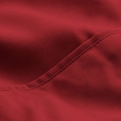 100% polyester microfiber plain 5mm trim luxe beddengoed sets voor 6pcs in Xinpai