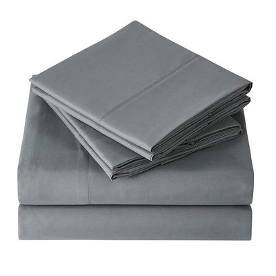 Superzacht geborstelde microfiber 1800 draad tellen Luxe Egyptische beddoek set 6pcs