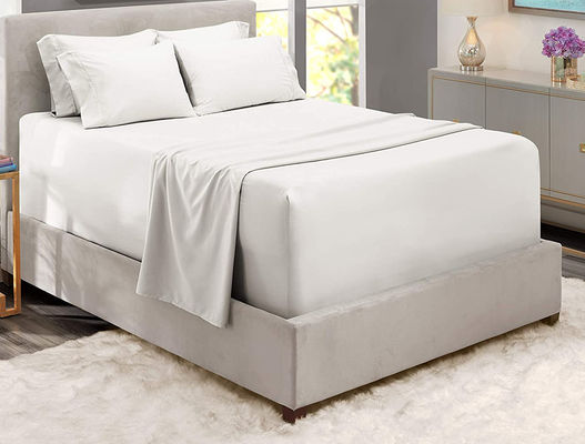 40 Stoffen Telling Solid nieuwste beddoek Gepoetste microfiber bamboe beddengoed Set 6pcs voor slaapkamer