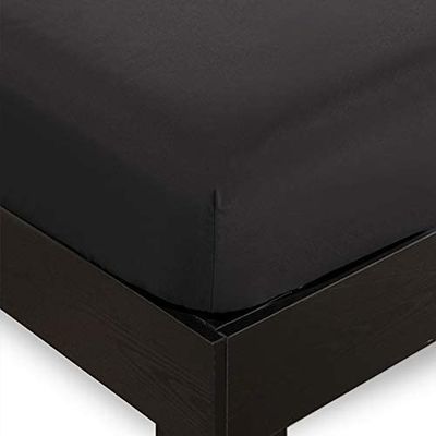 133 * 60 Stoffendichtheid 3 stukken Fitted Sheet Set voor 20 "diepe matrassen 2 kussens
