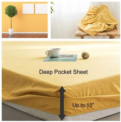 Goedkoopste geweven matrasplaat 8 of 14 inch 4 Way Stretch Microfiber 75gm
