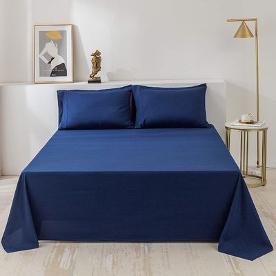 133 * 60 Stoffendichtheid 100% polyester microfiber trim hem snel droog beddengoed 4pcs