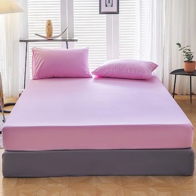Geïnstalleerd beddek 4 Way Stretch Microfiber voor Matras van 8 of14 inch 2 kussens