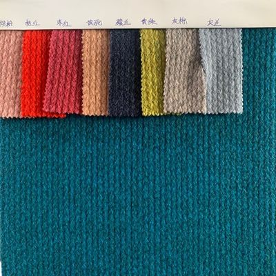 Gepersonaliseerde zachte wol 50% polyester 50% vachtstof voor de herfst-winter