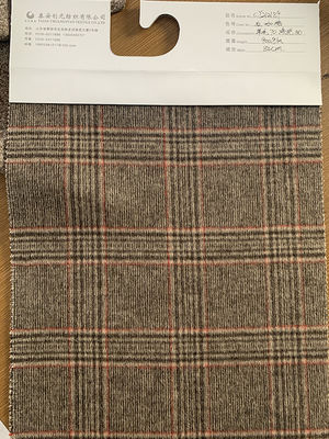 Gepersonaliseerde zachte wol 50% polyester 50% vachtstof voor de herfst-winter