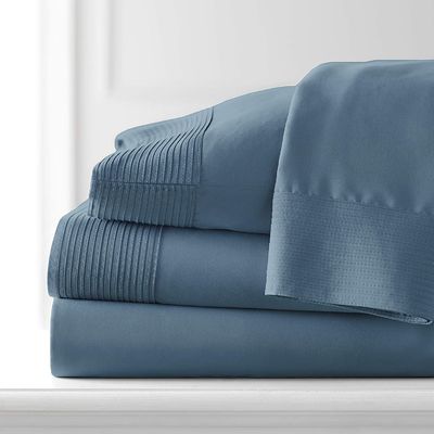 Verander uw slaapkamer met pleat microfiber bedden set 133 * 60 stofdichtheid