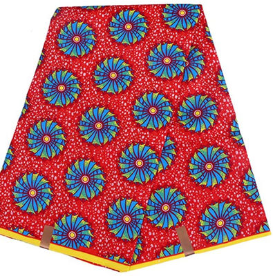 40x40 Garenschat Satine Stof Afrikaanse Wax Prints Ghana Hitarget Echte Wax Top-Notch