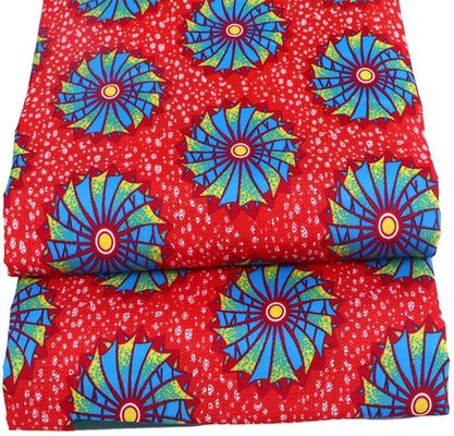 40x40 Garenschat Satine Stof Afrikaanse Wax Prints Ghana Hitarget Echte Wax Top-Notch