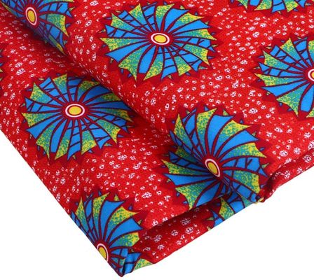 40x40 Garenschat Satine Stof Afrikaanse Wax Prints Ghana Hitarget Echte Wax Top-Notch