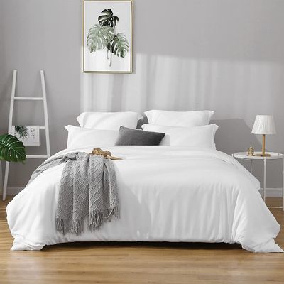Superzacht geborsteld microfiber dekbed set 3pcs 4pcs Hou je bed schoon en fris