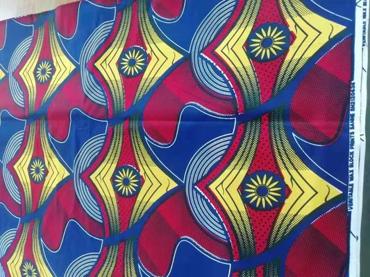 135 gsm Echte wasstof Afrikaanse wasdrukken Waterbestendig en voor modieuze kleding