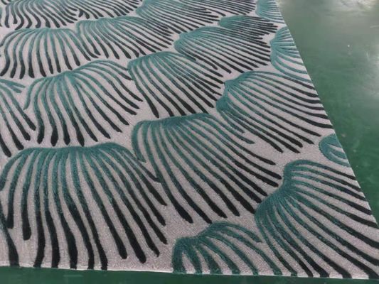 Gepersonaliseerd 100% handgemaakte techniek wol hand tufte tapijt voor hotel zacht en duurzaam
