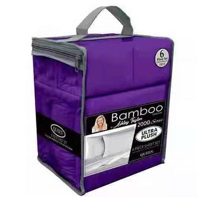 Rimpelbestendige T1800 Microfiber getinte plaat Set 6 stuks Niet-vullerend 1,5-2 kg
