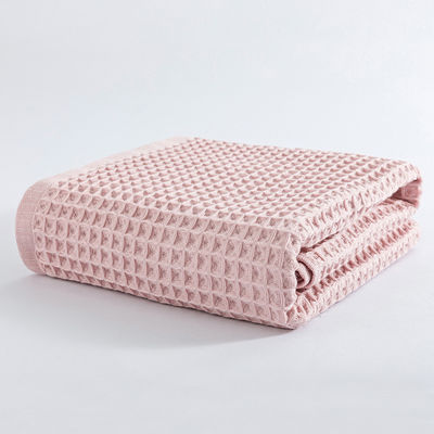 Zwak katoenen wafel weefdek 1pc hoeveelheid gewassen en gekleurd perfect voor baby