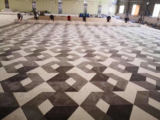 100% handgemaakt, seizoensgebonden, op maat gemaakte Zeelandse wol en zijde tapijt voor woonkamer