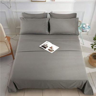 Alle seizoenen 1800 draad tellen 100% Microfiber plaat set 6pcs gemaakt van 40 stof tellen