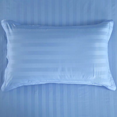 Blauw en wit gestreepte lakens 100% katoenen ziekenhuisbedden