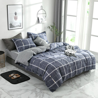 100% polyestervezel op maat 4 stukken 2021 king size bedden set katoen 300Tc voor slaapkamer