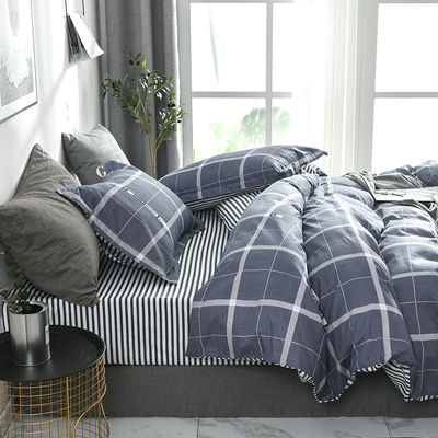 100% polyestervezel op maat 4 stukken 2021 king size bedden set katoen 300Tc voor slaapkamer