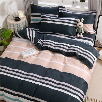 All-Season 4-Piece beddengoed Set Prinses en gordijnen Stonewashed Linnen voor kinderen Volle grootte