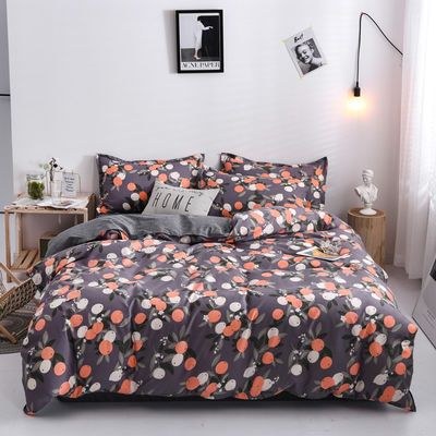 African Bed Linen Set met 300tc draad getal en Custom Leaf Pattern Printing
