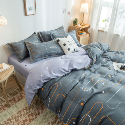 Volwassenen Klasse A 100% BAMBOO Bedden Comforter Sets met Marmer Patroon Dekbed Set