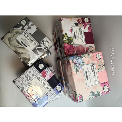 6pcs bedden van microvezelstof in 100% polyester