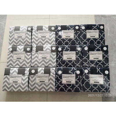6pcs bedden van microvezelstof in 100% polyester
