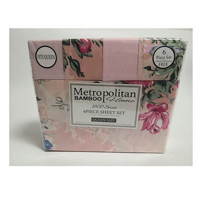 6pcs bedden van microvezelstof in 100% polyester