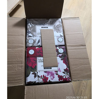 6pcs bedden van microvezelstof in 100% polyester