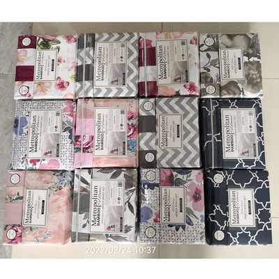 Europese en Amerikaanse stijl 6pcs 100% polyester print microfiber stof beddengoed set