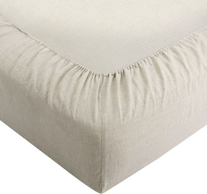 Queen Size Stone Gewassen Frans Linnen Bedden Set van 4 100% Puur Linnen Linnen Europa Stijl