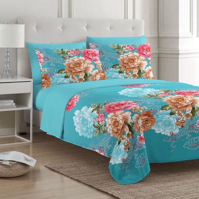 6 stuks 1800 Stoffen dichtheid 1,5-2 kg Microfiber polyester beddengoed set