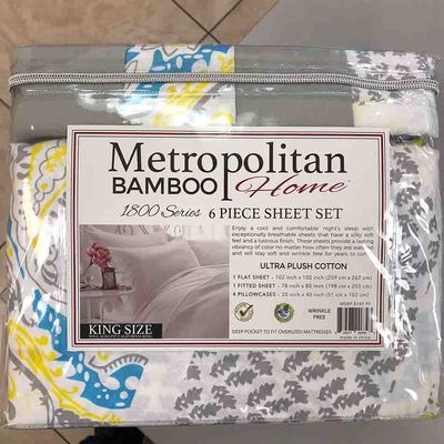 6 stuks 1800 Stoffen dichtheid 1,5-2 kg Microfiber polyester beddengoed set