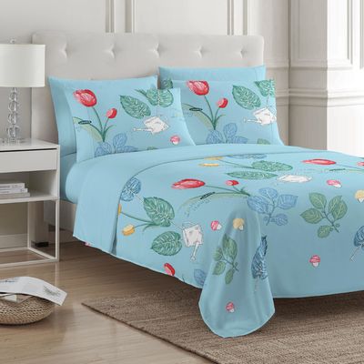 Bloemen ontwerpen beddengoed sets voor 1,5 meter 5 voet bedden De perfecte aanvulling op uw huis