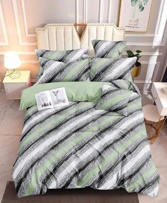 3d Game Handle Printed Home Bed Sheet Comforter Set Bedden 3pcs in Solid Pattern Type