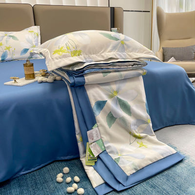 Solid Pattern 300TC Luxe Bamboe Bedden Set voor aanpassing en comfortabele slaap