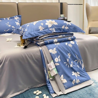 Solid Pattern 300TC Luxe Bamboe Bedden Set voor aanpassing en comfortabele slaap