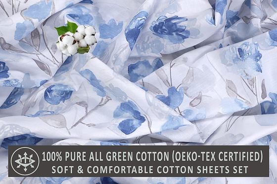 133x72 Geweven 100% katoenen beddengoed 4 stuks Bed Sets Biologisch katoen materiaal