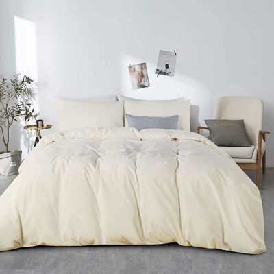 All-Season Solid Pattern King Size Microfiber Hotel Bedden Sets bij Reador for Hotels