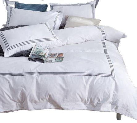 60 Tellen Zuivere kleding Katoenen beddengoed voor een comfortabele slaap in hotels