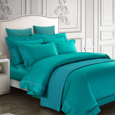 Poly Cotton Hotel Comfort Sheet Quilt Cover kussenschuur Set voor 2,2m 7 voet Bed
