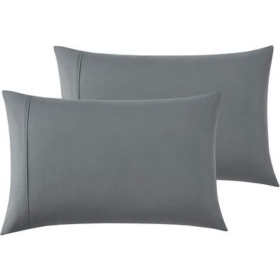 Bedlaken met stevig patroon gepoetste microfiber bamboe beddengoed set 6pcs voor slaapkamer